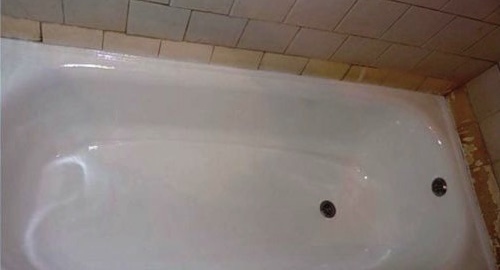 Реставрация ванны жидким акрилом | Заозерный
