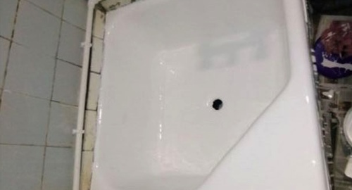 Обновление душевого поддона акрилом | Заозерный